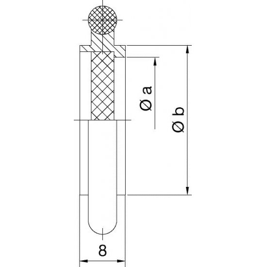 Bild 2 - Filterzentrierring VA/Neopren NW 40 40m