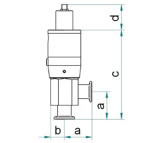 Bild 2 - Eckv.el.-pneum.Al NW16 offen o.LM o.SV c=133