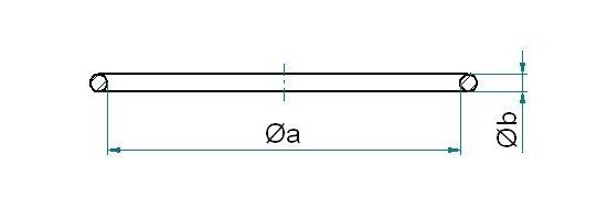 Bild 2 - Ersatz-O-Ringe Neopren DN 63 d=75.6 x 5.3
