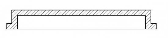 Bild 2 - Flanschkappe CF DN200 Kunststoff