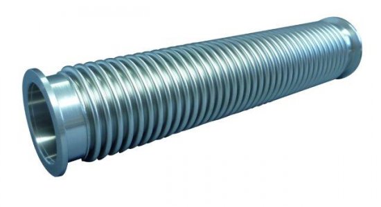 Bild 1 - VA-Schlauch flexibel 1.4404 500 mm NW 10 di=10,2 / da=16,2
