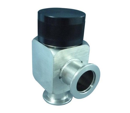 Bild 1 - Federb.-Eckventil mit Spindel VA NW 40 a=65 / b=32 / c=140 / d=16