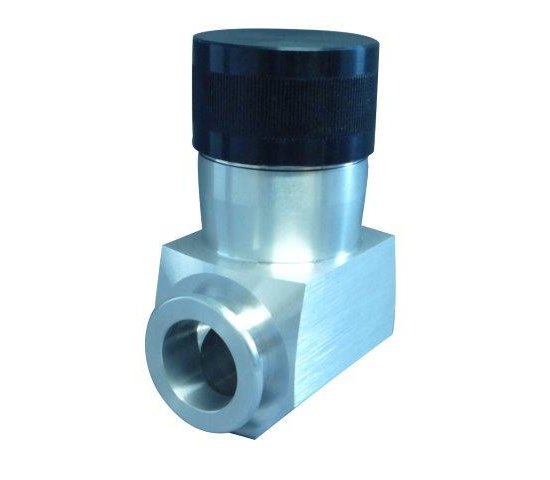 Bild 1 - Fb.-Durchg.Vent.m.Spindel Al NW 16 a=20 / b=70 / c=86 / d=8