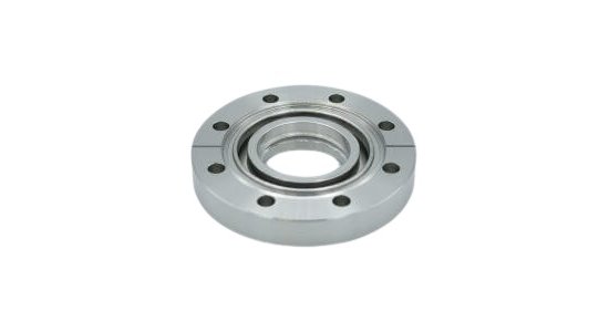 Bild 1 - CF Schauglas Magnesiumfluorid 1.4429 NW16 a=14,7 b=10,9 c=2