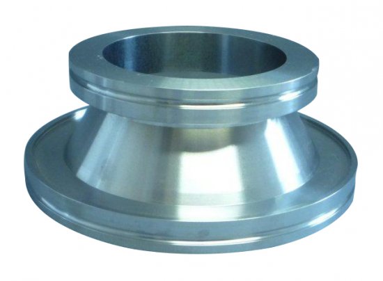 Bild 1 - ISO-K-Reduzierst. VA DN 160/100 konisch a1=180 / a2=130 / b=konisch / l=50