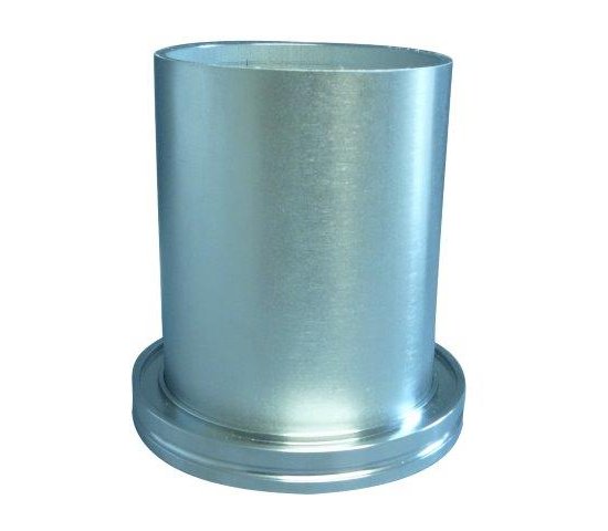Bild 1 - ISO-K-Flansch m.lg Rohrans.1.4404 DN 100 a=108 b=3