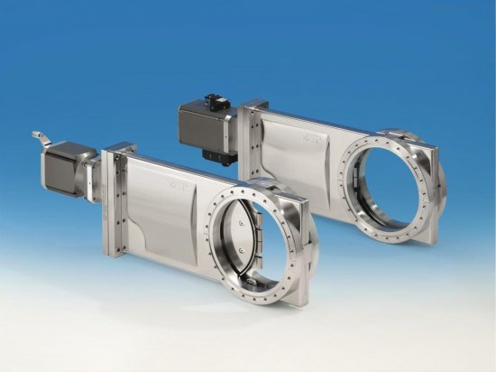 Bild 1 - CF-F-Schieber el.-pneu. VA doppelwirk. m. LM m. SV DN 160