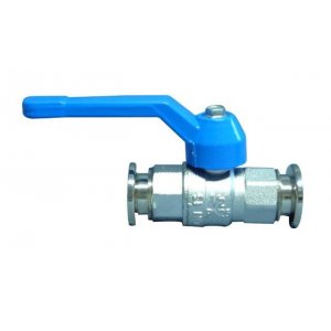 Kugelhahn mit KF MS vern. NW 40 a=126 / b=40