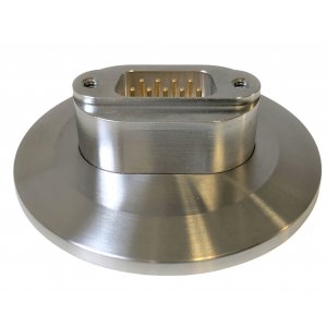 KF SUB-D-Durchf. DN 50 - 15 Pins a=75 / b=14,5 / c=5