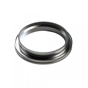 ISO-K Schauglas Fused Silica (DUV-Grade) 1.4301 NW160 a=19,8 b=98,5 c=6,35