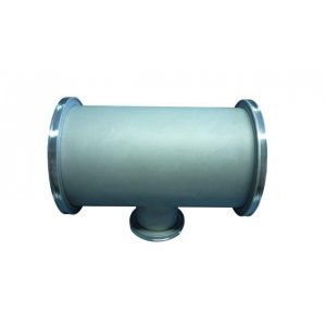 ISO-K-Reduzier-T-Stck VA DN 100/63 a1=107 / b1=102 / a2=108 / b2=70 / c=216 / d=172