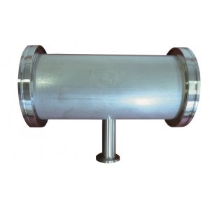 ISO-K/KF Reduzier-T-Stck VA DN 63/40 a1=75 / b1=70 / a2=88 / b2=37 / c=176 / d=122,50