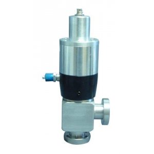CF-Eckv. off. el.-pneu. VA, 2 Fl. dreh. o. LM o. SV DN 16 a=40 / c=130 / d=40